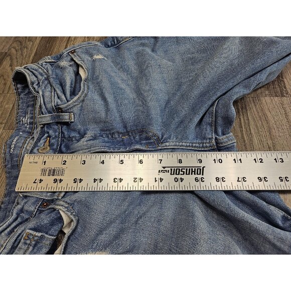 (3/$35) Old Navy Jeans Womens 8 Curvy O.G. Straight Secret Smooth Distressed - Picture 9 of 10
